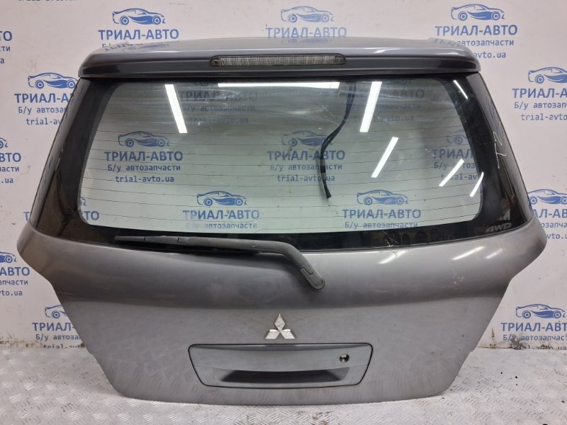 Крышка багажника Рестайлинг Mitsubishi Outlander 2003-2006 CU 2.4 бензин 4G69 5801A052 Б/У