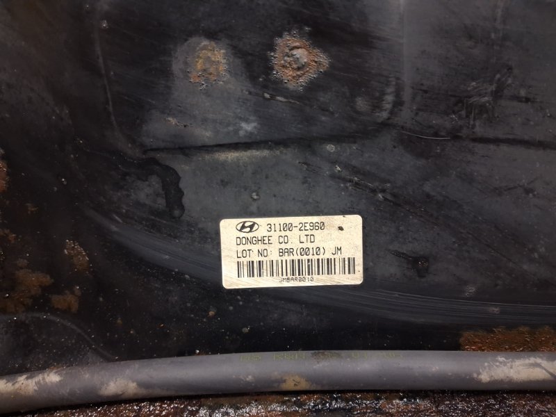 Бак топливный металлический Tucson 2004-2009 JM 2.0 diesel D4EA Бак топливный металлический Tucson 2004-2009 JM 2.0 diesel D4EA