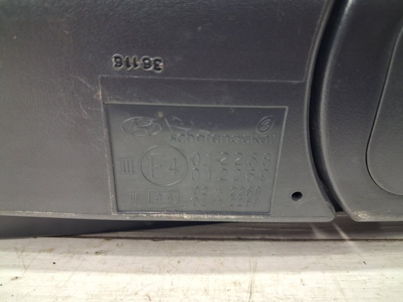 Зеркало правое Tucson 2004-2009 JM 2.0 diesel D4EA Зеркало правое Tucson 2004-2009 JM 2.0 diesel D4EA