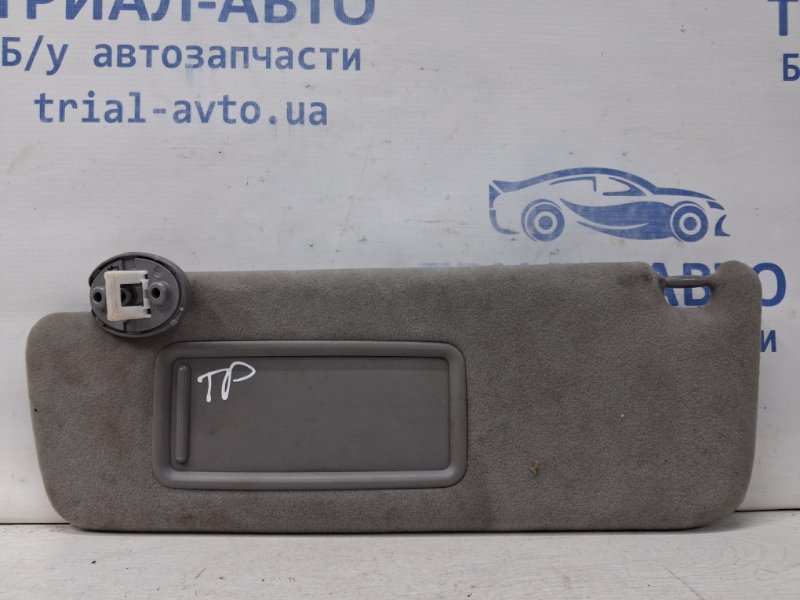 Козырек солнцезащитный левый Toyota Prado 2002-2009 J120 4.0 1GR-FE 7432060860B1 Б/У