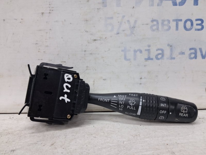 Запчасть переключатель подрулевой правый(дворники) Mitsubishi Outlander 2003-2006 CU 2.4 бензин 4G69 8612A002 Б/У Переключатель подрулевой правый(дворники) Mitsubishi Outlander 2003-2006 CU 2.4 бензин 4G69 8612A002 Б/У