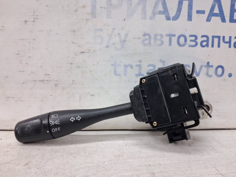 Переключатель подрулевой левый(поворотники) Mitsubishi Outlander 2003-2006 cu 2.4 бензин 4G69 8614A001 Б/У