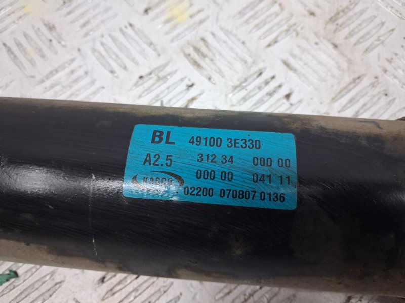 Вал карданный задний Sorento 2002-2011 BL 2.5 diesel D4CB Вал карданный задний Sorento 2002-2011 BL 2.5 diesel D4CB