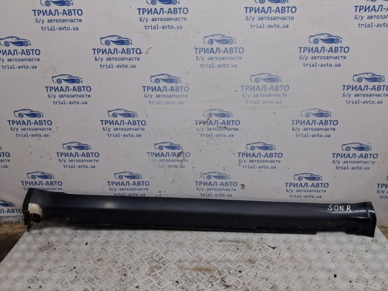 Запчасть накладка порога внешняя правая Hyundai Sonata 2004-2010 NF 2.4 бензин G4KC 877543K000 Б/У Накладка порога внешняя правая Hyundai Sonata 2004-2010 NF 2.4 бензин G4KC 877543K000 Б/У