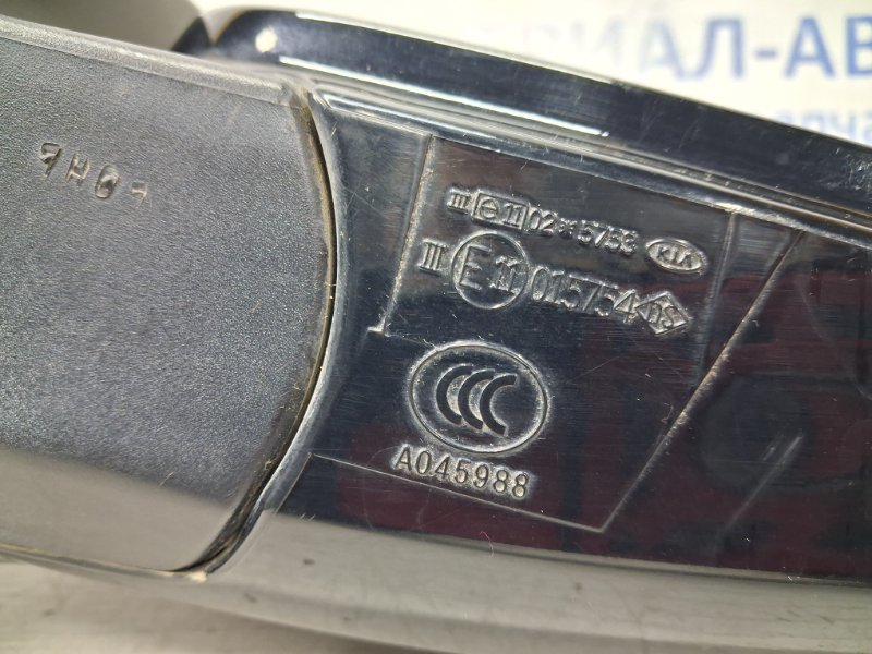 Зеркало правое Sorento 2002-2011 BL 2.5 diesel D4CB Зеркало правое Sorento 2002-2011 BL 2.5 diesel D4CB