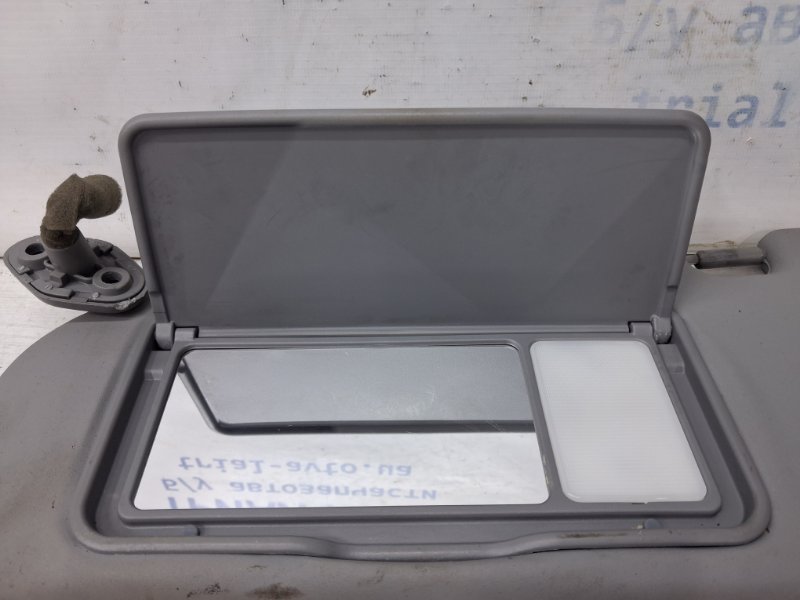 Козырек солнцезащитный левый Kia Sorento BL 2.5 diesel D4CB Козырек солнцезащитный левый Kia Sorento BL 2.5 diesel D4CB