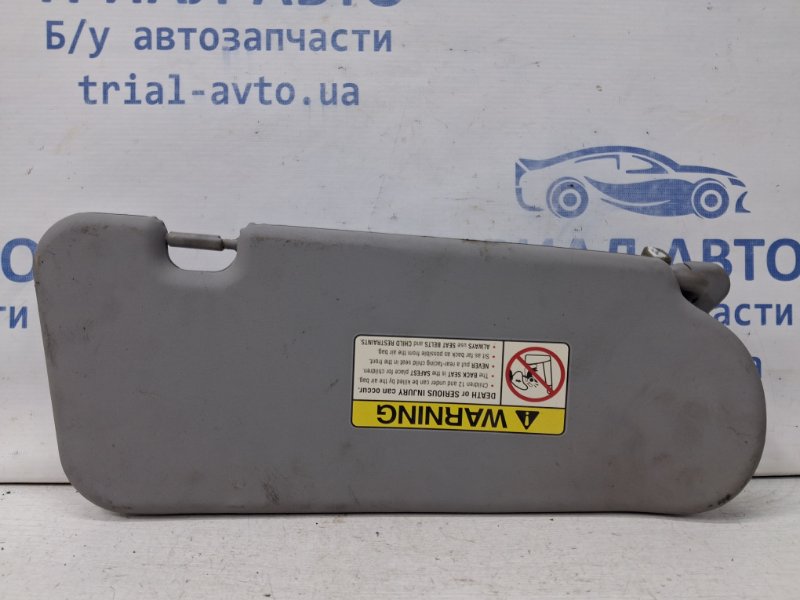 Козырек солнцезащитный левый Sorento 2002-2011 BL 2.5 diesel D4CB Козырек солнцезащитный левый Sorento 2002-2011 BL 2.5 diesel D4CB