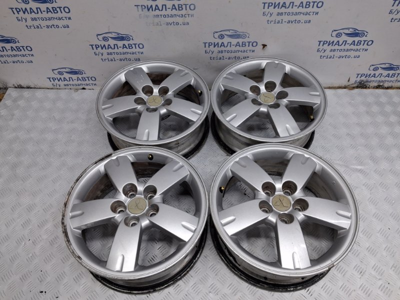 Диски титан комплект R17 Mitsubishi Outlander 2003-2006 cu 2.4 бензин 4G69 MN184116 Б/У