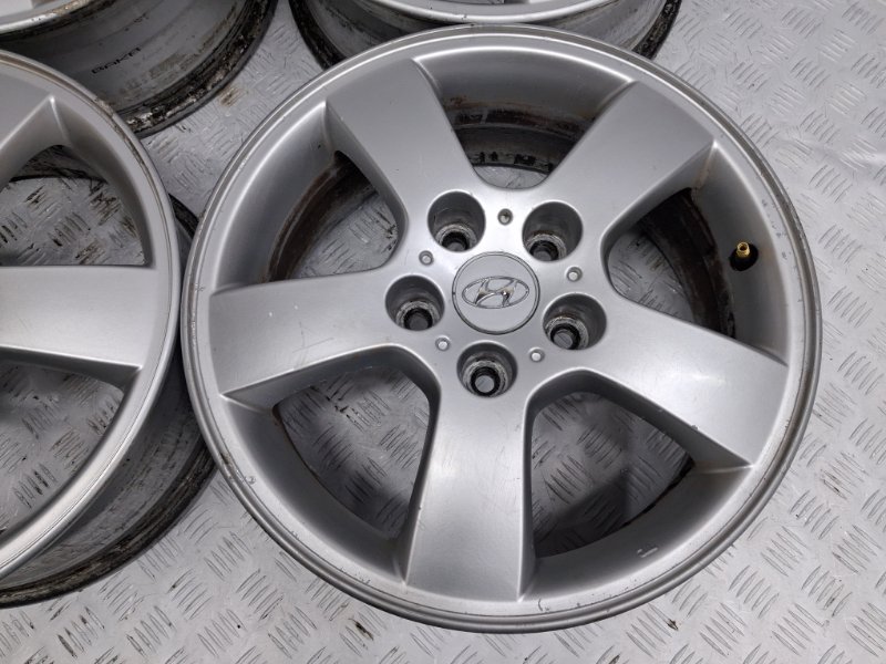 Диски титан комплект R16 Tucson 2004-2009 JM 2.0 diesel D4EA Диски титан комплект R16 Tucson 2004-2009 JM 2.0 diesel D4EA