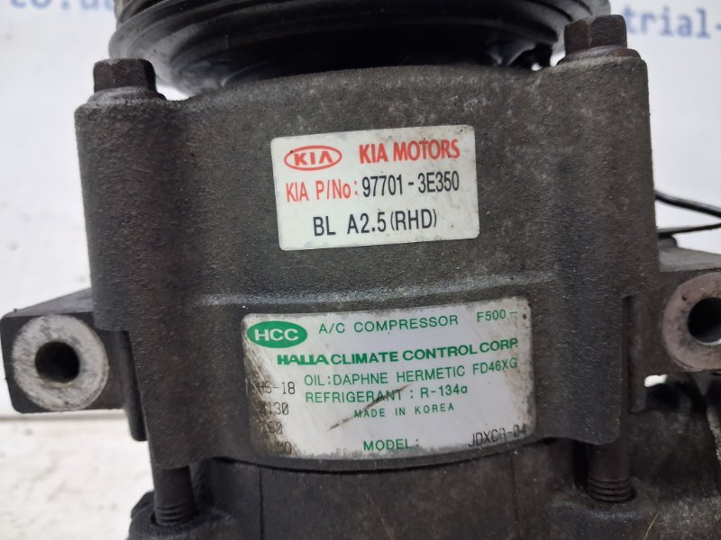 Компрессор кондиционера Sorento 2002-2011 BL 2.5 diesel D4CB
