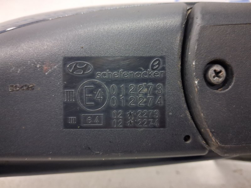 Зеркало правое Sonata 2004-2010 NF 2.4 бензин G4KC Зеркало правое Sonata 2004-2010 NF 2.4 бензин G4KC