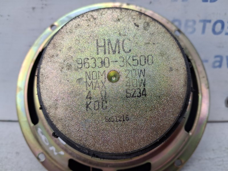 Динамик музыкальный задний Hyundai Sonata NF 2.4 бензин G4KC Динамик музыкальный задний Hyundai Sonata NF 2.4 бензин G4KC