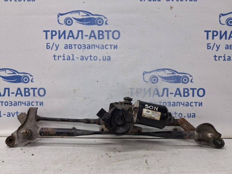Запчасть трапеция дворников Hyundai Sonata 2004-2010 NF 2.4 бензин G4KC 981503K000 Б/У Трапеция дворников Hyundai Sonata 2004-2010 NF 2.4 бензин G4KC 981503K000 Б/У