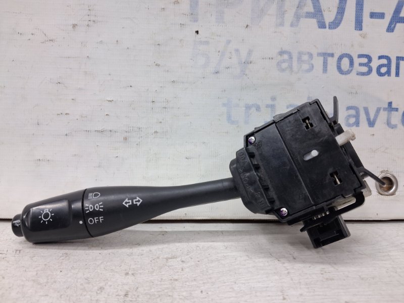 Переключатель подрулевой левый(поворотники) Mitsubishi Outlander 2003-2006 cu 2.4 бензин 4G69 8614A015 Б/У