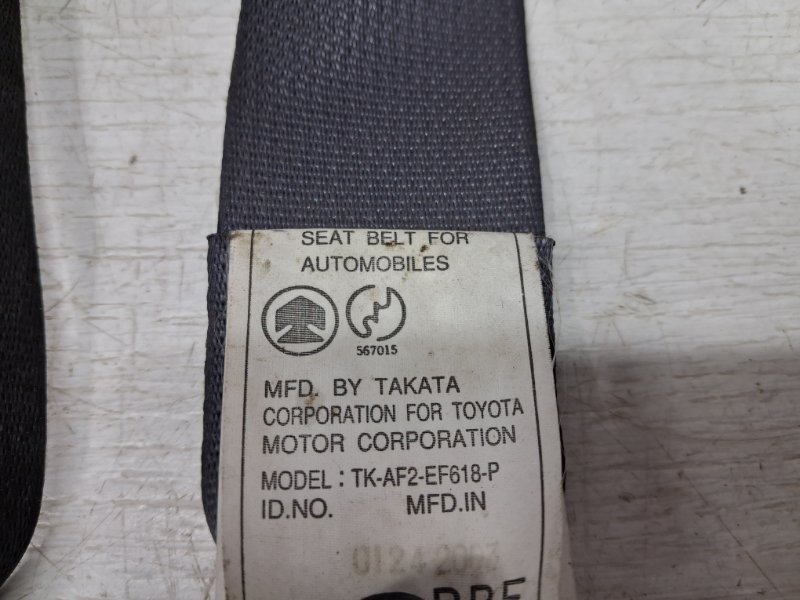 Ремень безопасности передний правый Prado 2002-2009 J120 4.0 1GR-FE Ремень безопасности передний правый Prado 2002-2009 J120 4.0 1GR-FE