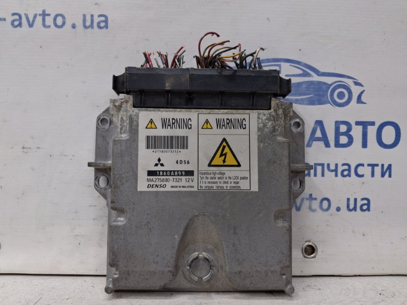 Блок управления двигателем Mitsubishi L200 2006-2015 KB 2.5 Diesel 4D56 1860A899 Б/У