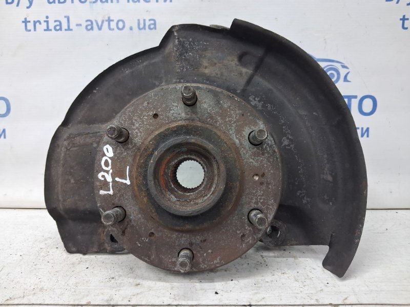 Кулак поворотный левый со ступицей L200 2006-2015 KB 2.5 Diesel 4D56 Кулак поворотный левый со ступицей L200 2006-2015 KB 2.5 Diesel 4D56