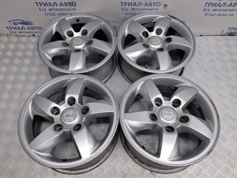 Диски титан комплект R16 Kia Sorento 2002-2011 BL 2.5 diesel D4CB 529103E500 Б/У