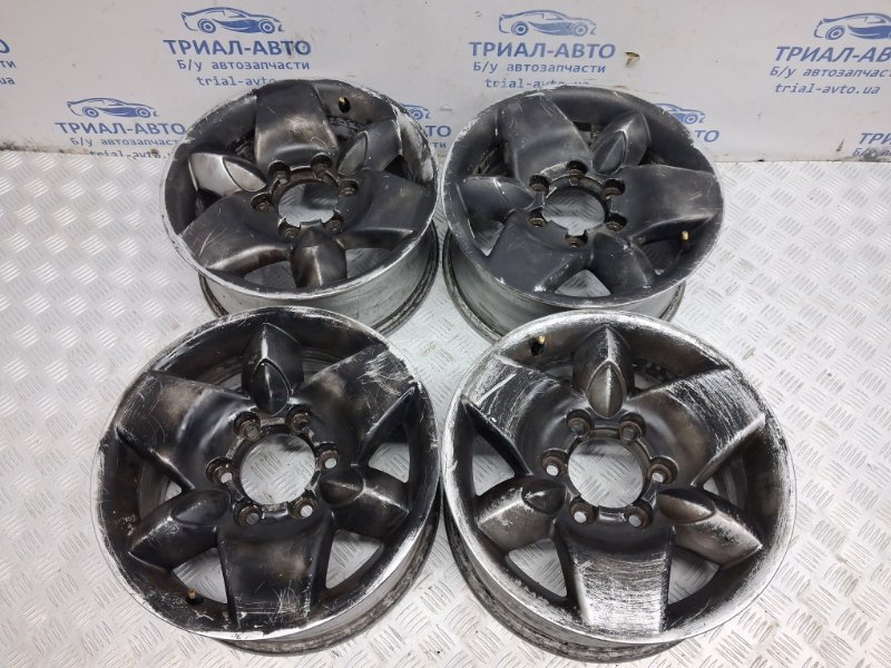 Диски титан комплект R16 Mitsubishi L200 2006-2015 KB 2.5 Diesel 4D56 Б/У