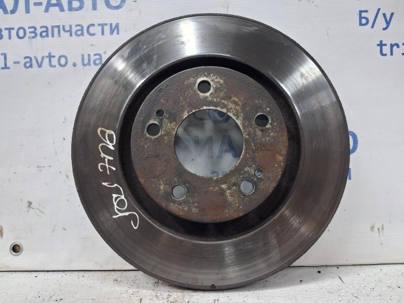 Диск тормозной передний Mitsubishi Outlander 2003-2006 cu 2.4 бензин 4G69 MR205215 Б/У