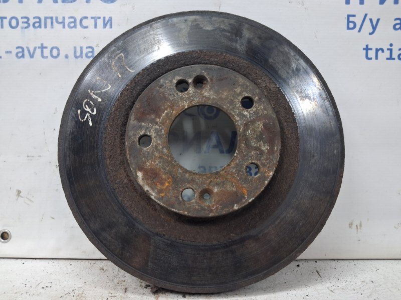 Запчасть диск тормозной передний Hyundai Sonata 2004-2010 NF 2.4 бензин G4KC 517123K150 Б/У Диск тормозной передний Hyundai Sonata 2004-2010 NF 2.4 бензин G4KC 517123K150 Б/У