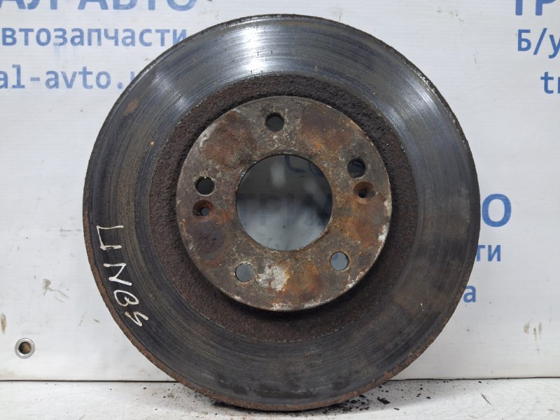 Запчасть диск тормозной передний Hyundai Sonata 2004-2010 NF 2.4 бензин G4KC 517123K150 Б/У Диск тормозной передний Hyundai Sonata 2004-2010 NF 2.4 бензин G4KC 517123K150 Б/У