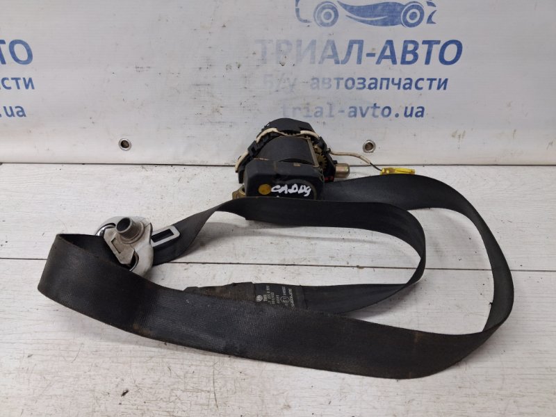 Ремень безопасности передний левый Volkswagen Caddy 2003-2015 2k 1.9 diesel BJB 2K0857805F Б/У