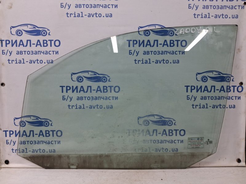 Стекло двери переднее левое Volkswagen Caddy 2003-2015 2k 1.9 diesel BJB 2K0845201C Б/У