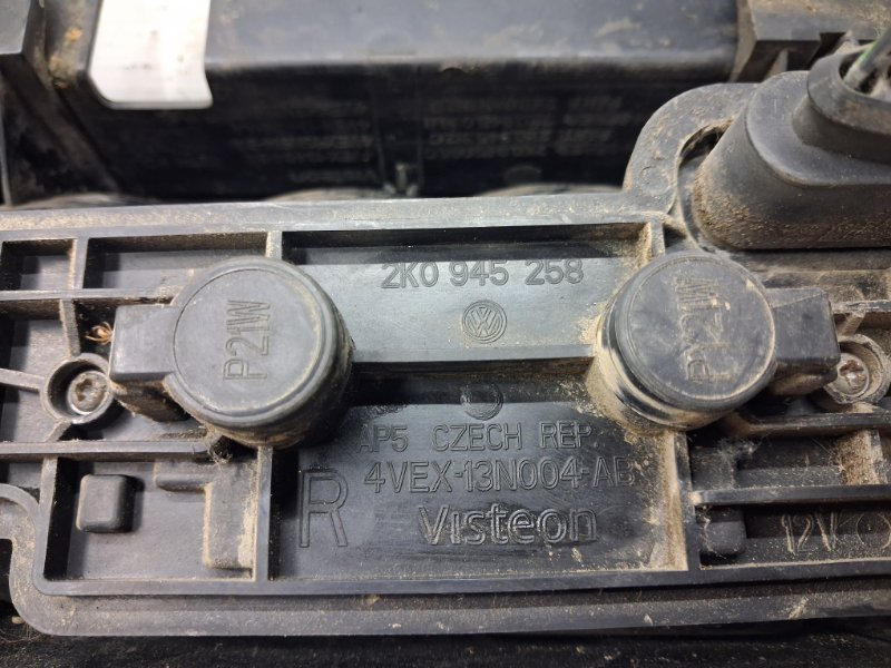 Фонарь задний внешний правый Caddy 2003-2015 2k 1.9 diesel BJB