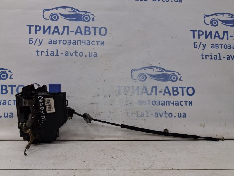 Замок двери передний левый Volkswagen Caddy 2003-2015 2k 1.9 diesel BJB 3B1837015 Б/У