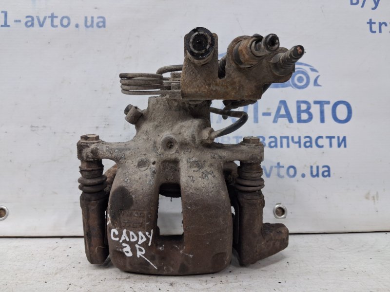 Запчасть суппорт задний правый Volkswagen Caddy 2003-2015 2k 1.9 diesel BJB 2K0615424 Б/У Суппорт задний правый Volkswagen Caddy 2003-2015 2k 1.9 diesel BJB 2K0615424 Б/У