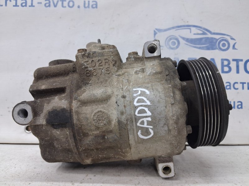 Компрессор кондиционера Volkswagen Caddy 2003-2015 2k 1.9 diesel BJB 1K0820803G Б/У