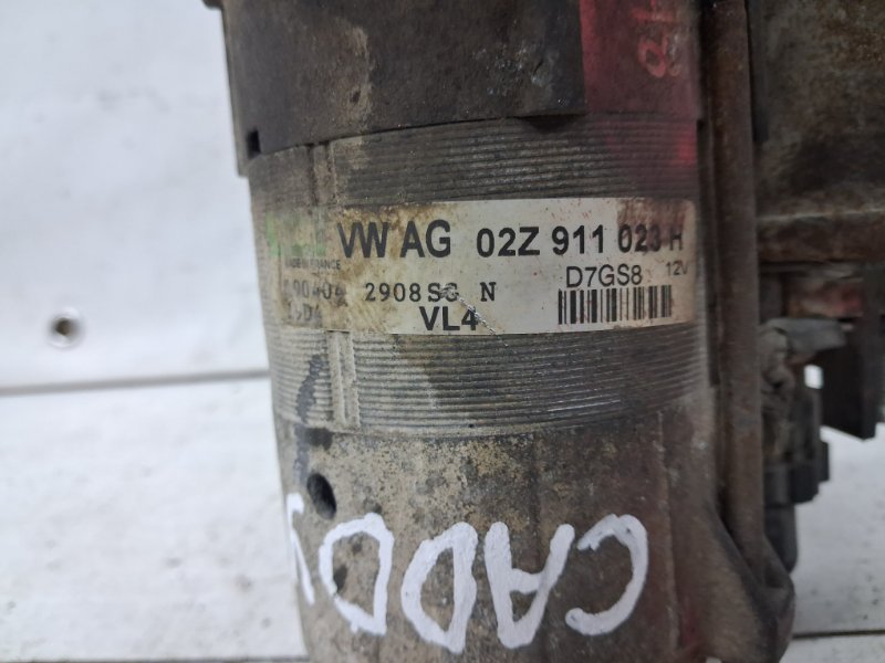 Стартер Caddy 2003-2015 2k 1.9 diesel BJB Стартер Caddy 2003-2015 2k 1.9 diesel BJB