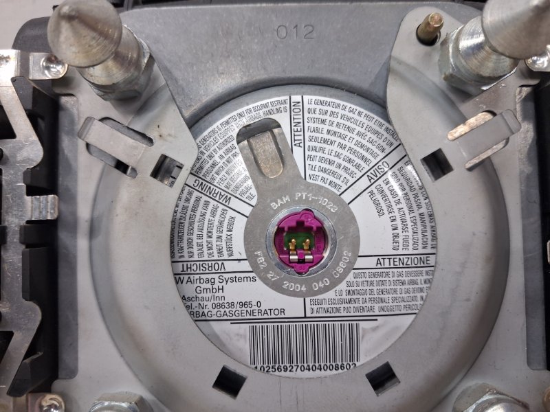 Подушка безопасности в руль Caddy 2003-2015 2k 1.9 diesel BJB Подушка безопасности в руль Caddy 2003-2015 2k 1.9 diesel BJB