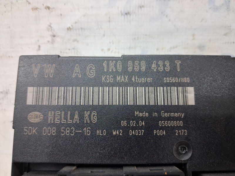 Блок комфорта Caddy 2003-2015 2k 1.9 diesel BJB