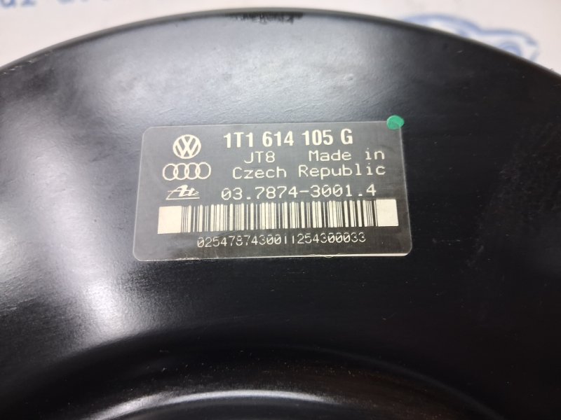 Вакуумный усилитель тормозов Caddy 2003-2015 2k 1.9 diesel BJB Вакуумный усилитель тормозов Caddy 2003-2015 2k 1.9 diesel BJB