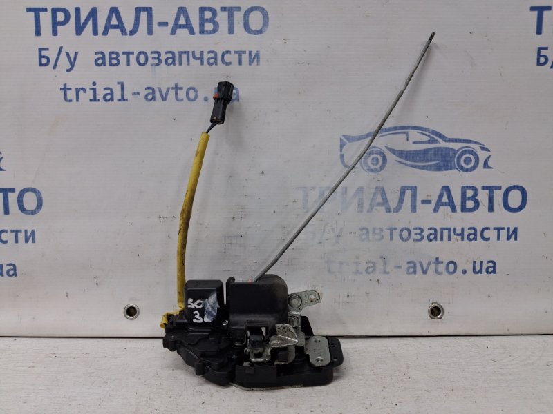 Замок двери задний левый Kia Sorento 2002-2011 BL 2.5 diesel D4CB 814103E000 Б/У