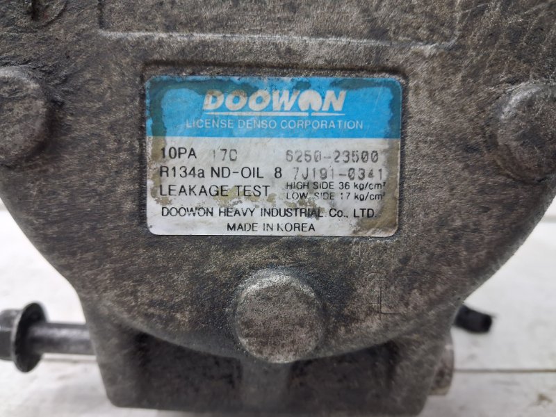 Компрессор кондиционера Sorento 2002-2011 BL 2.5 diesel D4CB