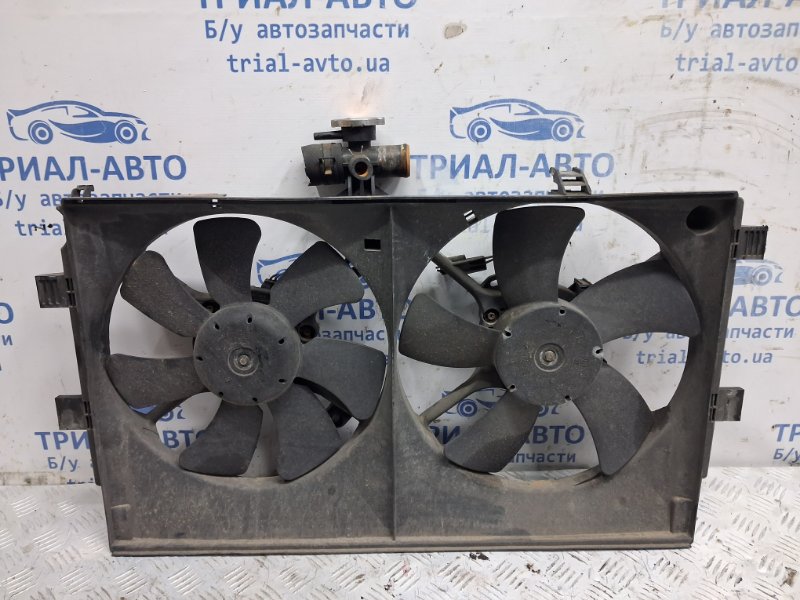 Диффузор с вентилятором радиатора Mitsubishi Outlander 2007-2012 XL 2.4 бензин 4b12 1355A140 Б/У
