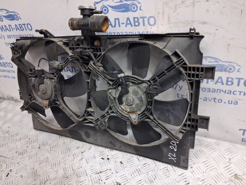 Диффузор с вентилятором радиатора Outlander 2007-2012 XL 2.4 бензин 4b12