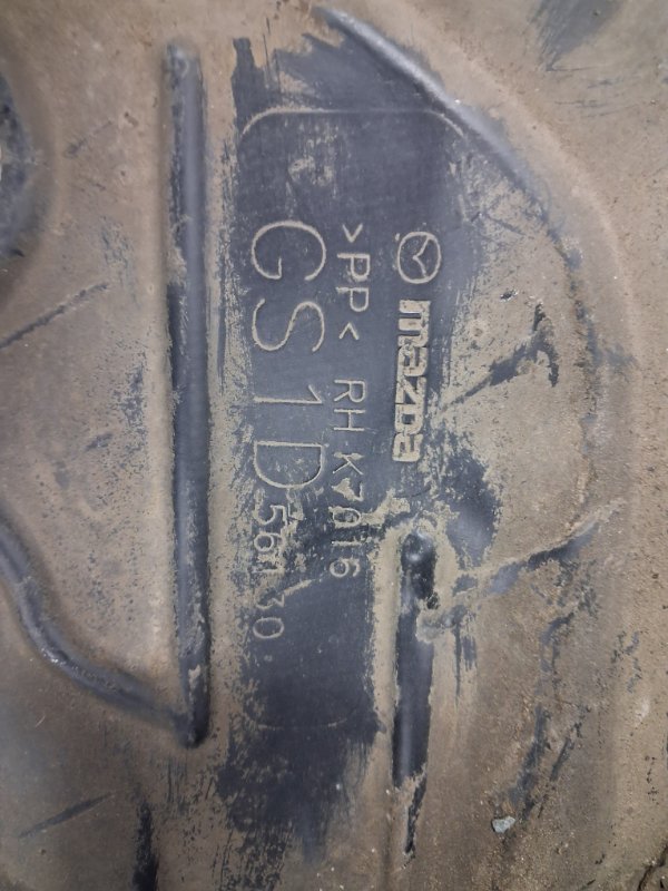 Подкрылок передний правый 6 2007-2013 GH 2.5 бензин L5-VE