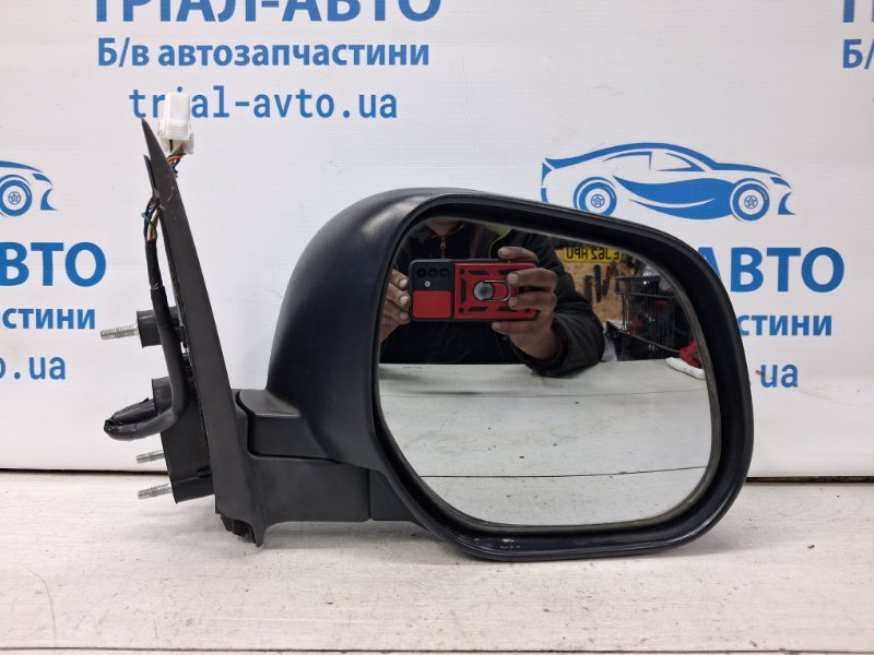 Зеркало правое Mitsubishi Outlander 2007-2012 XL 2.4 бензин 4b12 7632A062 Б/У