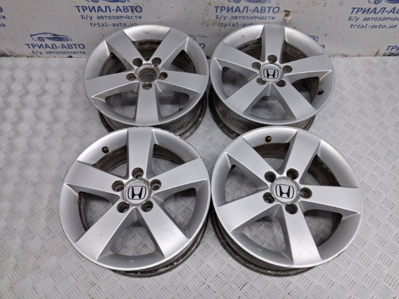 Диски титан комплект R16 Honda Civic 2005-2012 FD 1.8 бензин R18A 42700SNAAA81 Б/У