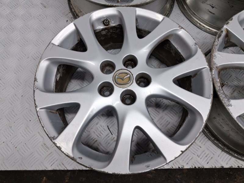 Диски титан комплект R18 6 2007-2013 GH 2.5 бензин L5-VE Диски титан комплект R18 6 2007-2013 GH 2.5 бензин L5-VE