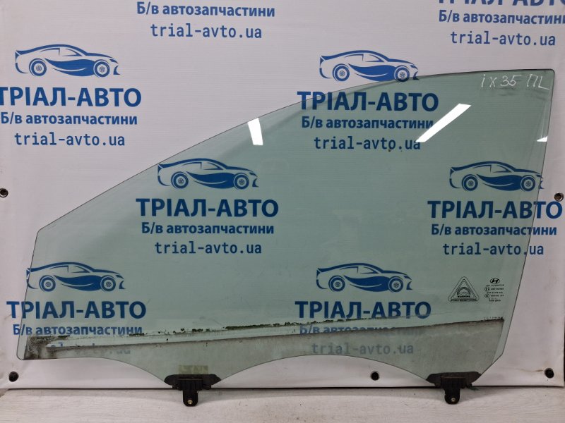 Стекло двери переднее левое Hyundai IX35 2009-2015 LM 1.7 diesel D4FD 824112S010 Б/У