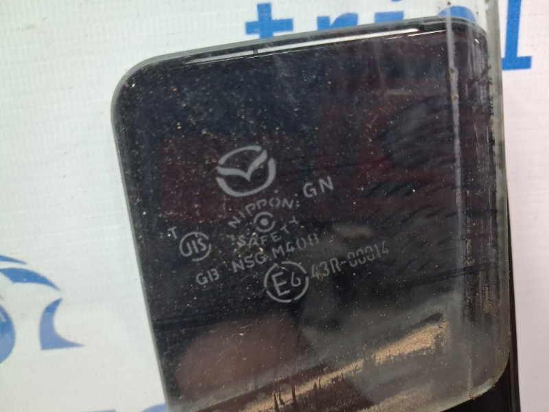 Стекло двери заднее левое Mazda 6 GH 2.5 бензин L5-VE