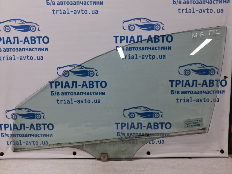 Стекло двери переднее левое Mazda 6 2007-2013 GH 2.5 бензин L5-VE GS1D59511 Б/У
