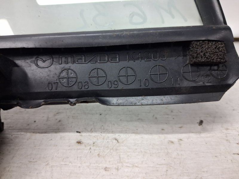 Стекло двери задней левой (форточка) Mazda 6 GH 2.5 бензин L5-VE