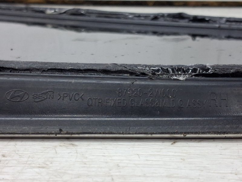 Стекло в кузов заднее правое Santa fe 2012-2019 DM 2.2 diesel D4HB