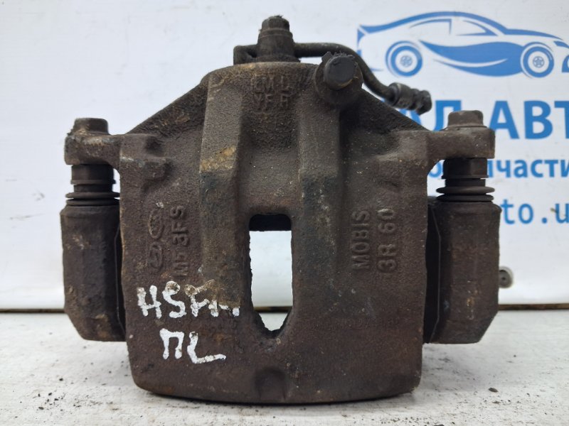 Суппорт передний левый Hyundai Santa fe 2012-2019 DM 2.2 diesel D4HB 581102W700 Б/У